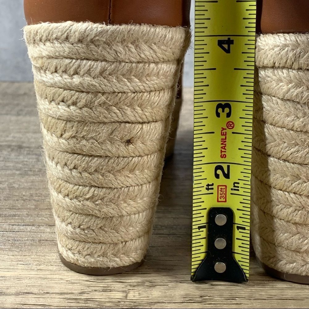 ‎Nine West~”Adell8” Women’s Brown Jute Wedge Heel Sandal~Size 10M~NWOT - Picture 6 of 9